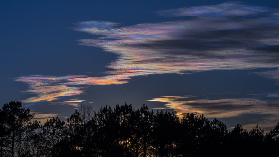 NOAA Iridescent Clouds